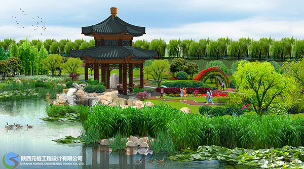 陕西园林绿化-公园设计